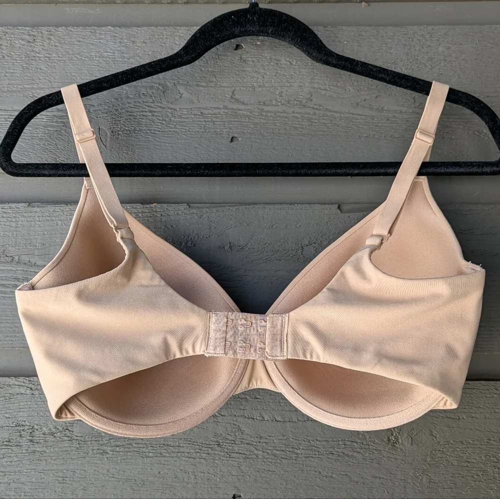 SKIMS Smooth Nude Beige Underwire T-Shirt Bra Size 36DDD - Picture 2 of 5
